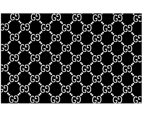 black and white gucci type patterns|printable Gucci logo pattern.